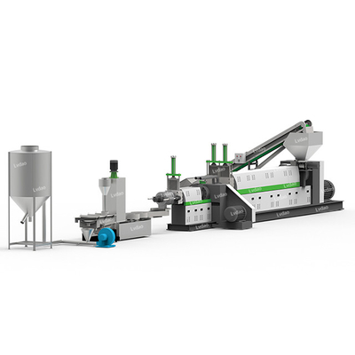 Machines en plastique ISO9001 d'usine de réutilisation de chute de machine dure de recyclage des déchets